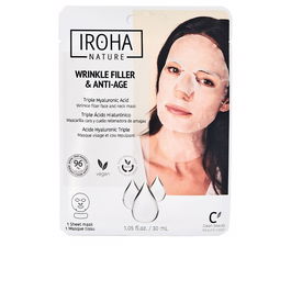 Iroha Nature Mascarilla Facial Rellenadora Anti-Aging con Ácido Hialurónico 30 ml