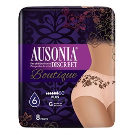 Ausonia Discreet Boutique Pantalones Talla G, 8 Unidades
