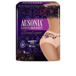 Ausonia DISCREET BOUTIQUE TM pants para Incontinencia Urinaria de Mujer, 9 u