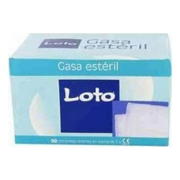 Indasec LOTO gasa suave hidrófila 100% algodón 90 u