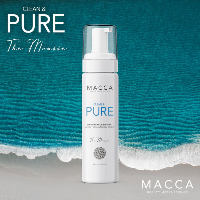 Macca Espuma Limpiadora Facial Pieles Grasa con Ácido Mandélico y Salicílico 200 ml