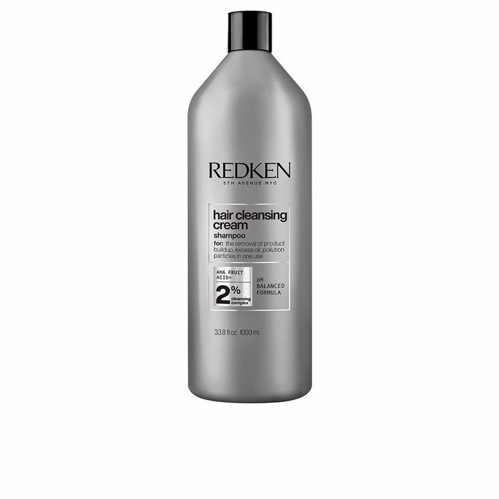 Redken Champú Hair Cleansing Cream 1000ml - Champú con Ácidos de Fruta para Fortalecer, Añadir Brillo e Hidratación