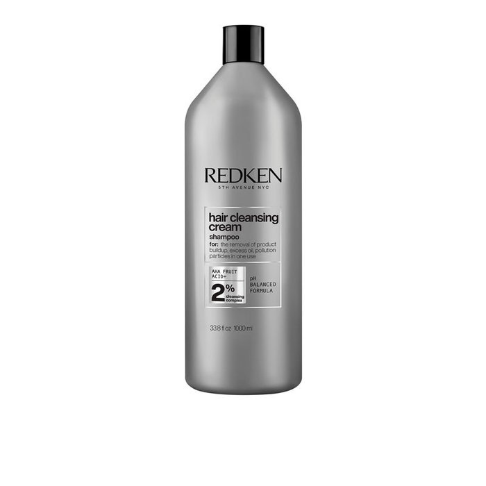 Redken Champú Hair Cleansing Cream 1000ml - Champú con Ácidos de Fruta para Fortalecer, Añadir Brillo e Hidratación Redken Champú Hair Cleansing Cream 1000ml - Champú con Ácidos de Fruta para Fortalecer, Añadir Brillo e Hidratación