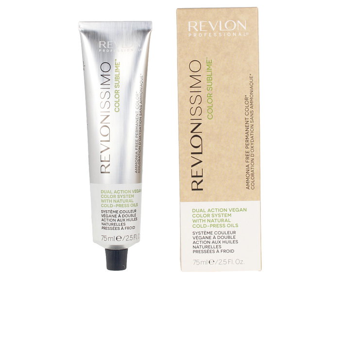REVLON Revlonissimo Color Sublime Tinte Permanente Sin Amoníaco - 8 Rubio Claro - 75 ml