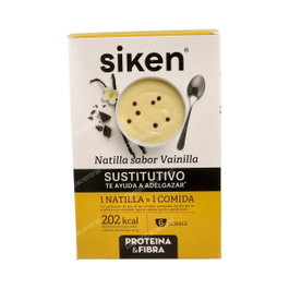 SIKEN Sustitutivo de Natilla Vainilla 6 U