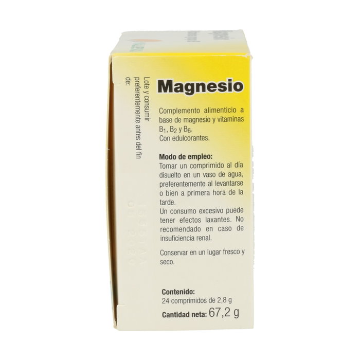 Vallesol Magnesio y Vitaminas B1, 2, 6 Efervescente 24 Comprimidos Vallesol Magnesio y Vitaminas B1, 2, 6 Efervescente 24 Comprimidos