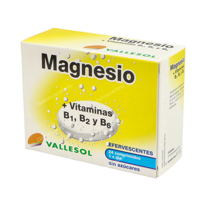 VALLESOL Magnesio+B Efervescente 24 Comp.
