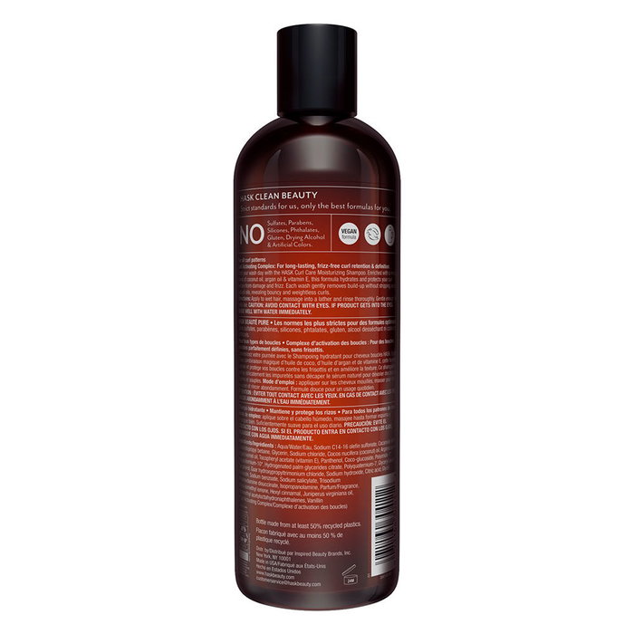 Hask Champú Hidratante Curl Care para Cabello Rizado 355 ml Hask Champú Hidratante Curl Care para Cabello Rizado 355 ml