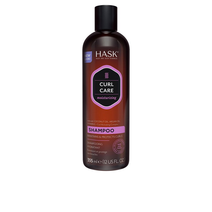 Hask Champú Hidratante Curl Care para Cabello Rizado 355 ml Hask Champú Hidratante Curl Care para Cabello Rizado 355 ml
