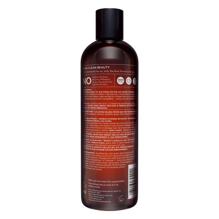 Hask Acondicionador Desenredante Curl Care para Cabello Rizado 355 ml