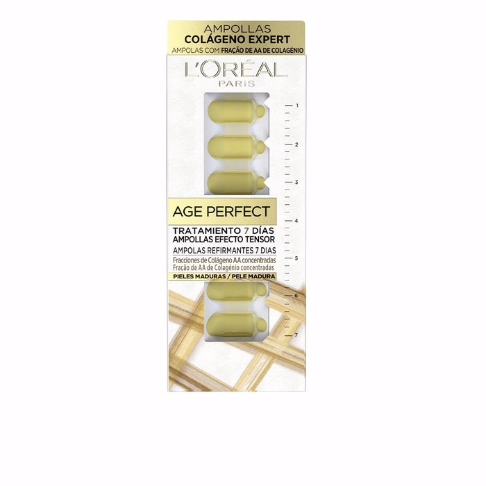 L'Oréal Paris AGE PERFECT tratamiento 7 días ampollas efecto tensor x 7 u Tratamiento Facial Reafirmante