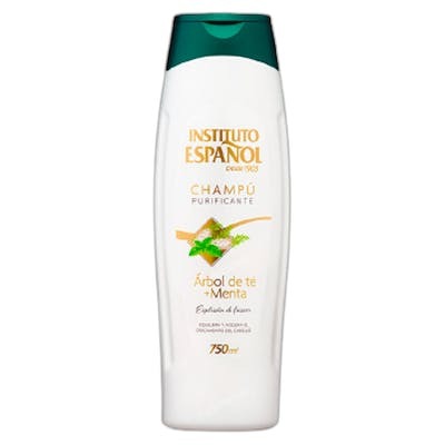 Instituto Español Champú Purificante Árbol de Té + Menta 750 ml