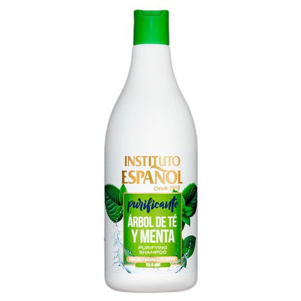 Instituto Español Champú Purificante Árbol de Té + Menta 750 ml