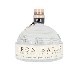 Iron Balls Ginebra 70 cl. Elaborada con cocos frescos, piñas, enebro y jengibre. Ginebra artesanal exclusiva.