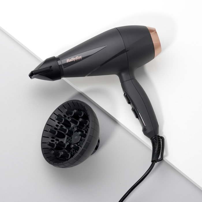 Babyliss Smooth Pro 2100W Negro y Oro rosado 6709DE
