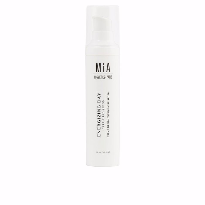 Mia Cosmetics Paris ENERGIZYNG Fluido Cuidado de Día SPF30 50 ml Tratamiento Facial Hidratante Efecto Mate Mia Cosmetics Paris ENERGIZYNG Fluido Cuidado de Día SPF30 50 ml Tratamiento Facial Hidratante Efecto Mate