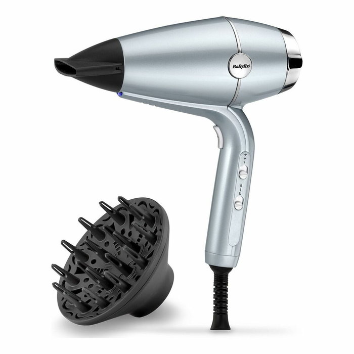 Secador de Pelo Babyliss D773DE 2100 W Azul Metalizado Secador de Pelo Babyliss D773DE 2100 W Azul Metalizado