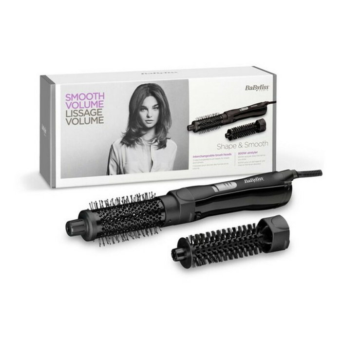 Babyliss Cepillo de Aire AS82E Shape & Smooth Negro Babyliss Cepillo de Aire AS82E Shape & Smooth Negro