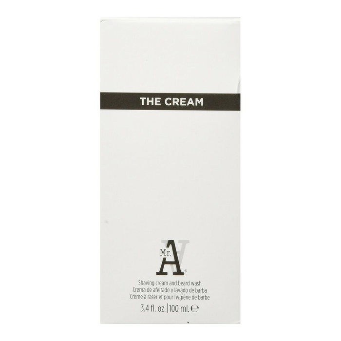 I.C.O.N. MR. A. THE CREAM Crema de Afeitar y Limpiador Facial/Barba Hidratante Dual para Hombre Todo Tipo de Pieles 100 ml
