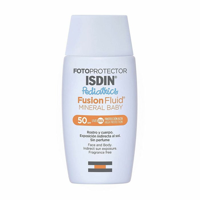 ISDIN Fotoprotector Pediatrics Fusion Fluid Mineral Baby SPF 50+ 50ml ISDIN Fotoprotector Pediatrics Fusion Fluid Mineral Baby SPF 50+ 50ml