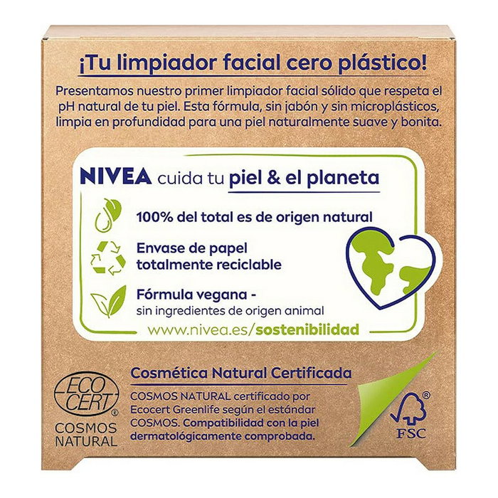 NIVEA Naturally Good Limpiador Facial Exfoliante Profundo 75 g