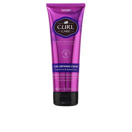Hask CURL CARE curl defining cream Crema Definidora de Rizos para Cabello Rizado, Control de Frizz, Hidratación, Sin Parabenos, Sin Sulfatos, Sin Siliconas, Cruelty Free, 198 ml
