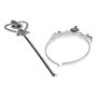 INCA Inca Corona y Varita Plateada Lote 2 Pz