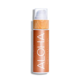 Cocosolis Aceite Bronceador y Corporal Aloha para un Bronceado Rápido e Hidratación Intensa - 110 ml