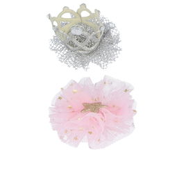 Inca COCODRILO TUL Y CORONA EN CAJITA LOTE 2 pz Disfraces