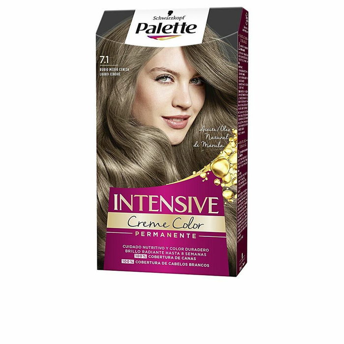 Palette Intensive 7.1 Rubio Medio Ceniza Palette Intensive 7.1 Rubio Medio Ceniza