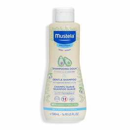 Mustela Champú Suave para Bebé y Niños, Fórmula Calmante e Hidratante, 500 ml