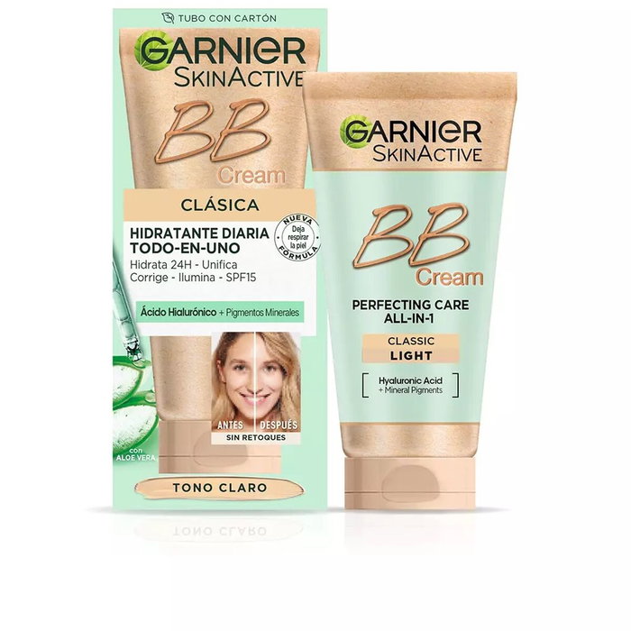 Garnier Skinactive BB Cream clásica hidratante tono claro Garnier Skinactive BB Cream clásica hidratante tono claro