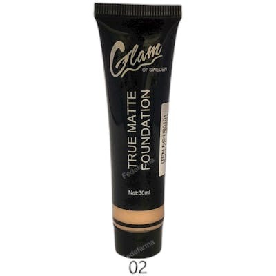 Glam Of Sweden TRUE MATTE foundation 02 Glam Of Sweden TRUE MATTE foundation 02
