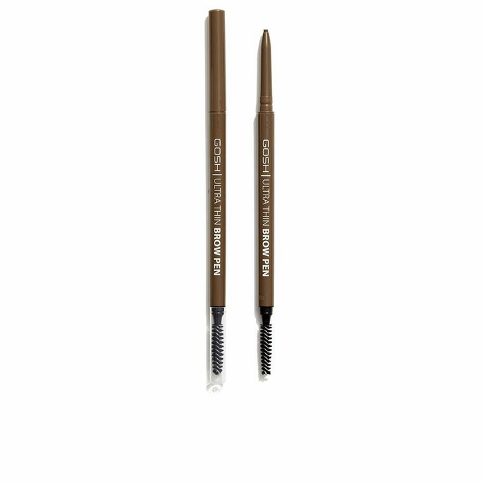 Gosh Ultra Thin Lápiz y Brocha 2 en 1, 002 Gris marrón Gosh Ultra Thin Lápiz y Brocha 2 en 1, 002 Gris marrón