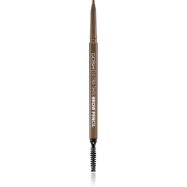 Gosh Ultra Thin Lápiz y Brocha 2-en-1 Gris marrón