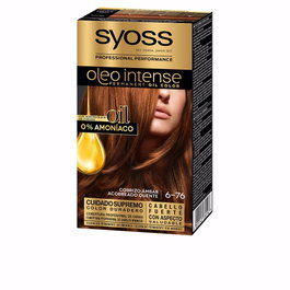 Syoss Oleo Intense Tinte Sin Amoniaco 6.76-cobrizo ambar (5 pz)