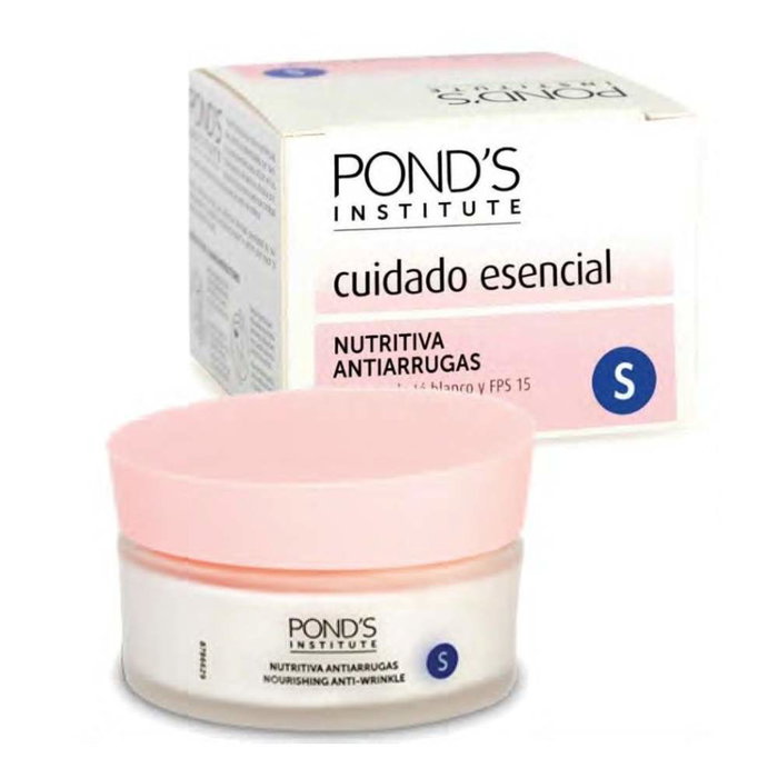 Pond'S Cuidado Esencial Crema Nutritiva Antiarrugas Piel Seca 50 ml