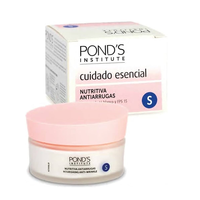 Pond'S Cuidado Esencial Crema Nutritiva Antiarrugas Piel Seca 50 ml