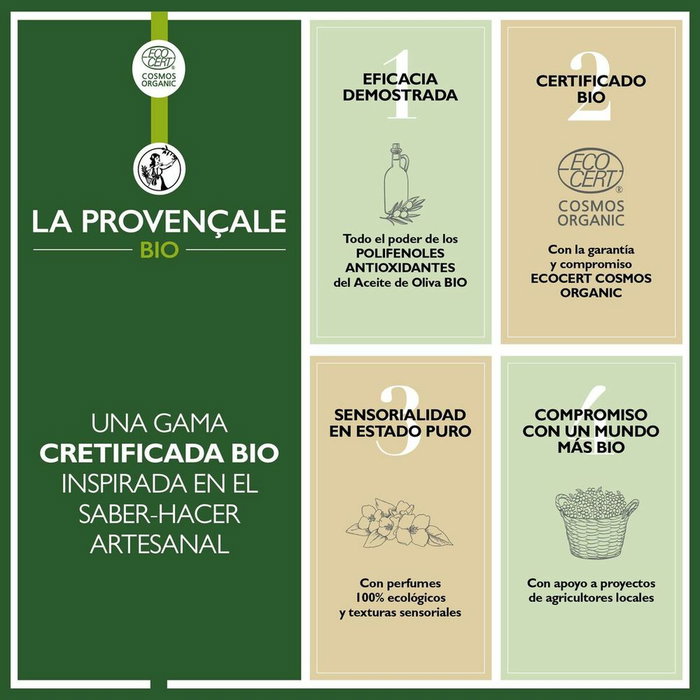 La Provençale Bio Bálsamo de Juventud Crema Anti-Edad Noche 50 ml - Reduce Arrugas