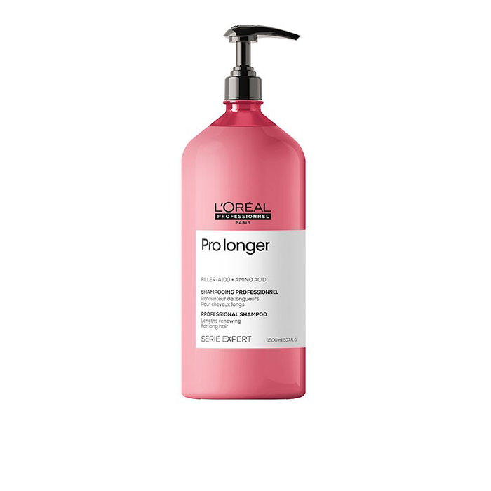 L'Oreal Champú Pro Longer para Cabello Largo 1500ml con Tecnología Co-Emulsion para Mayor Grosor y Brillo L'Oreal Champú Pro Longer para Cabello Largo 1500ml con Tecnología Co-Emulsion para Mayor Grosor y Brillo