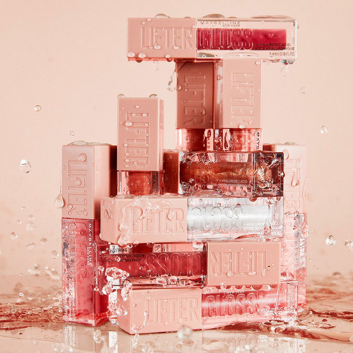 Maybelline LIFTER gloss #003-moon Brillo Labial Hidratante Efecto Voluminoso 5.4ml