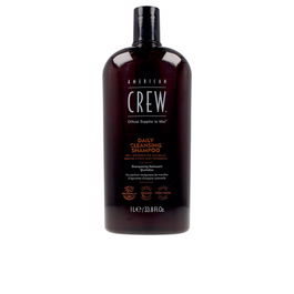 American Crew Champú Daily 1000 ml - Champú Hidratante y Brillo para Cabello Graso
