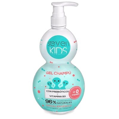 Seven Kids Gel-Champú 2 en 1 con Prebióticos y Vitamina B3 Seven Kids Gel-Champú 2 en 1 con Prebióticos y Vitamina B3