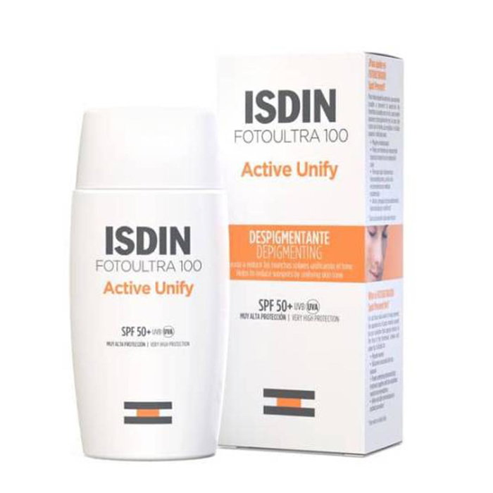 ISDIN Fotoultra 100 Active Unify Fusion Fluid SPF50+
