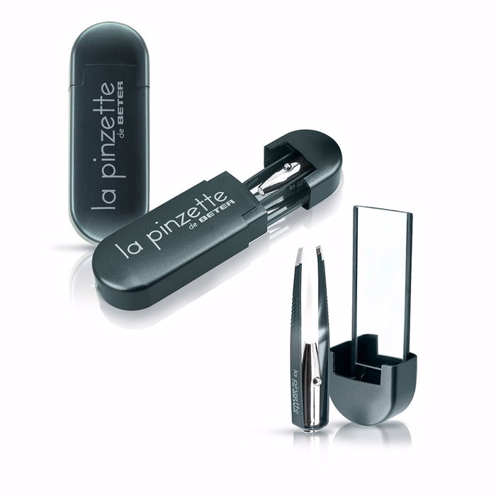 BETTER LA PINZETTE Pinza de Depilar con Luz y Espejo, Pinzas de Depilar, Gris 1 u BETTER LA PINZETTE Pinza de Depilar con Luz y Espejo, Pinzas de Depilar, Gris 1 u