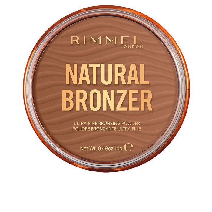 Rimmel London Natural Bronzer #003-Sunset Polvos Bronceadores Duraderos SPF15 Cruelty Free 14g Rimmel London Natural Bronzer #003-Sunset Polvos Bronceadores Duraderos SPF15 Cruelty Free 14g