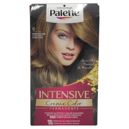 Schwarzkopf Palette Intensive Crema Color Tinte 6 Rubio Oscuro