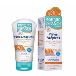 INSTITUTO ESPAÑOL Crema Protección Solar Alta SPF30 Para Pieles Atópicas 150 ml