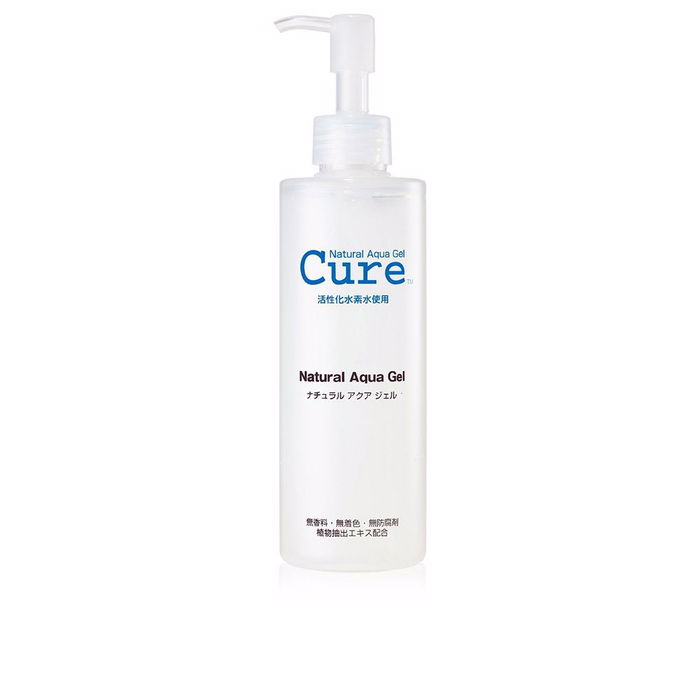 Cure Natural Aqua Gel Exfoliante Facial Aqua Gel Hidratante 250 ml para Todo Tipo de Pieles