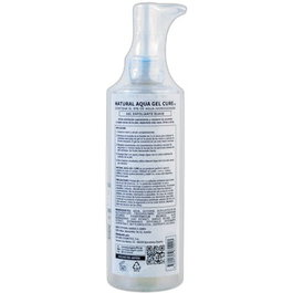 Cure Natural Aqua Gel Exfoliante Facial Suave en Gel 250 ml - 91% Agua Hidrogenada - Sin Perfume